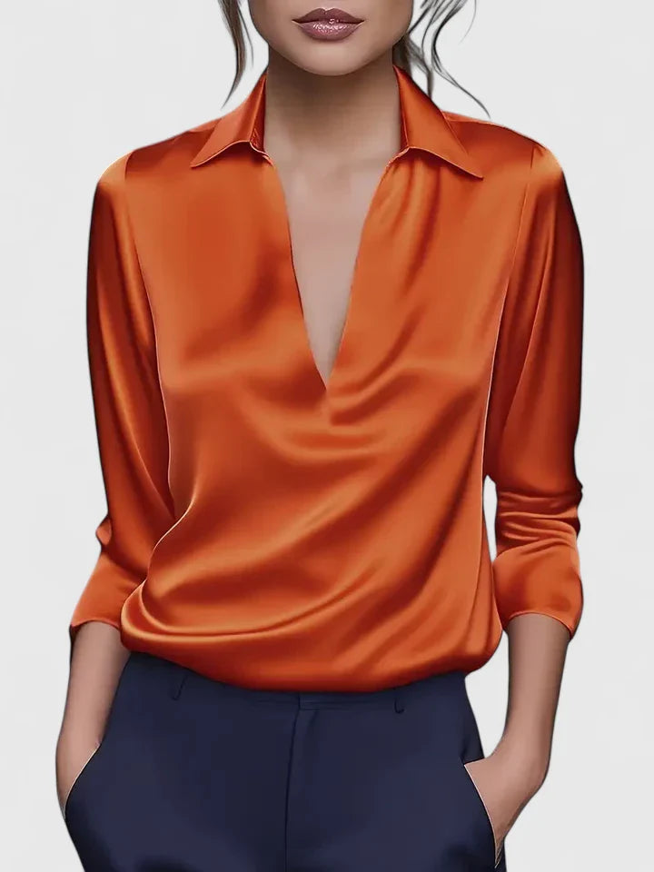 Calvina | Blusa sofisticata