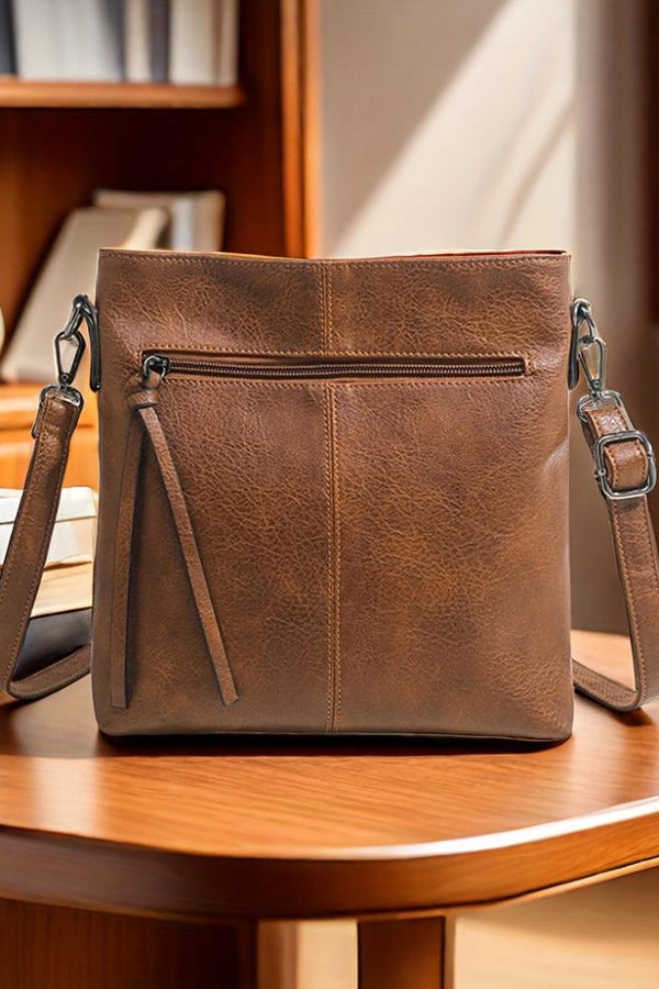 Addison™ Simple Elegance | Borsa a tracolla quadrata retrò