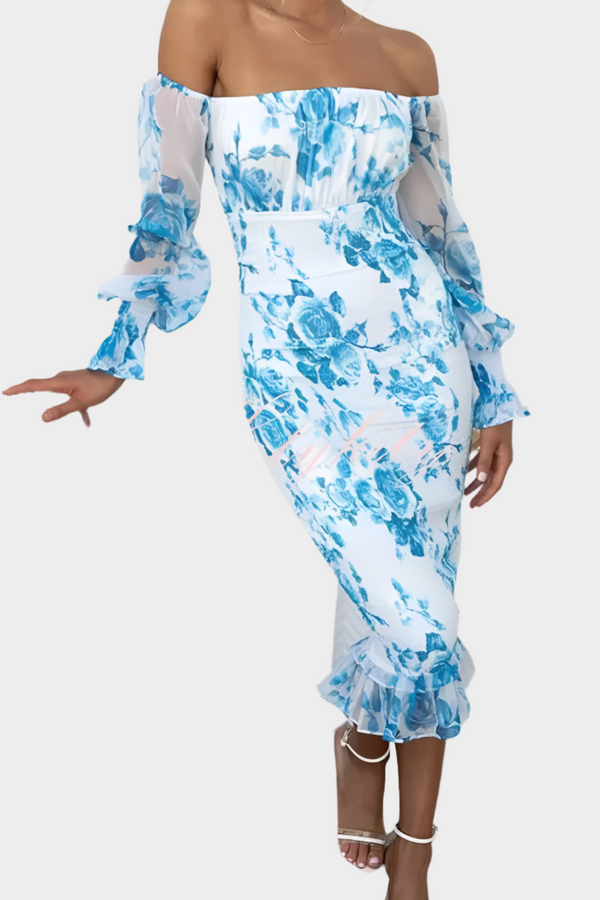 Dolce abito midi floreale