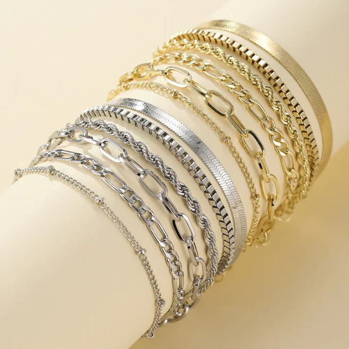 Set di braccialetti Ellis Renner | Oro