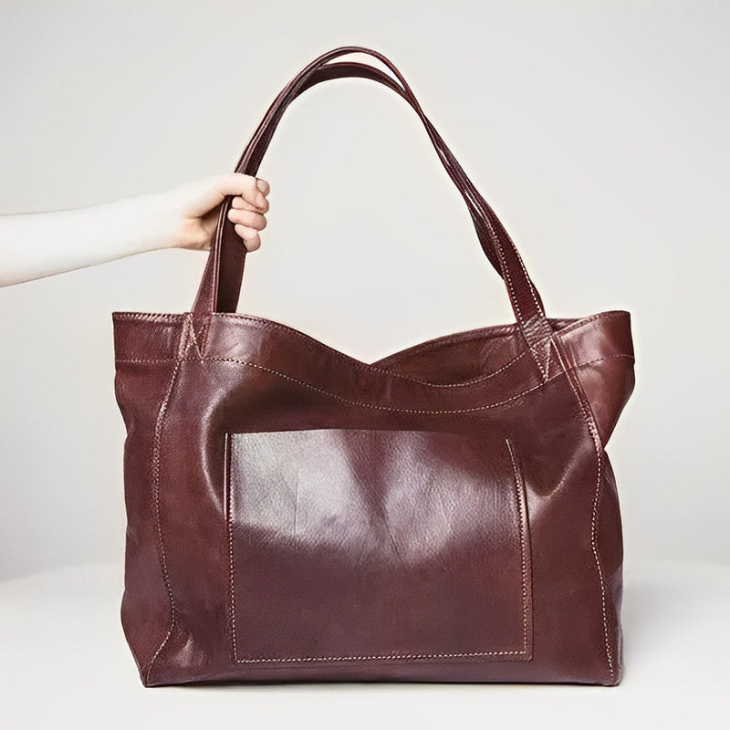 Amelia™ - Borsa a tracolla in pelle vintage