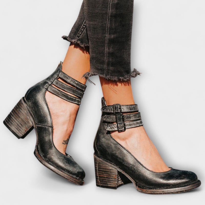 Marisa - Scarpe da donna con tripla fibbia
