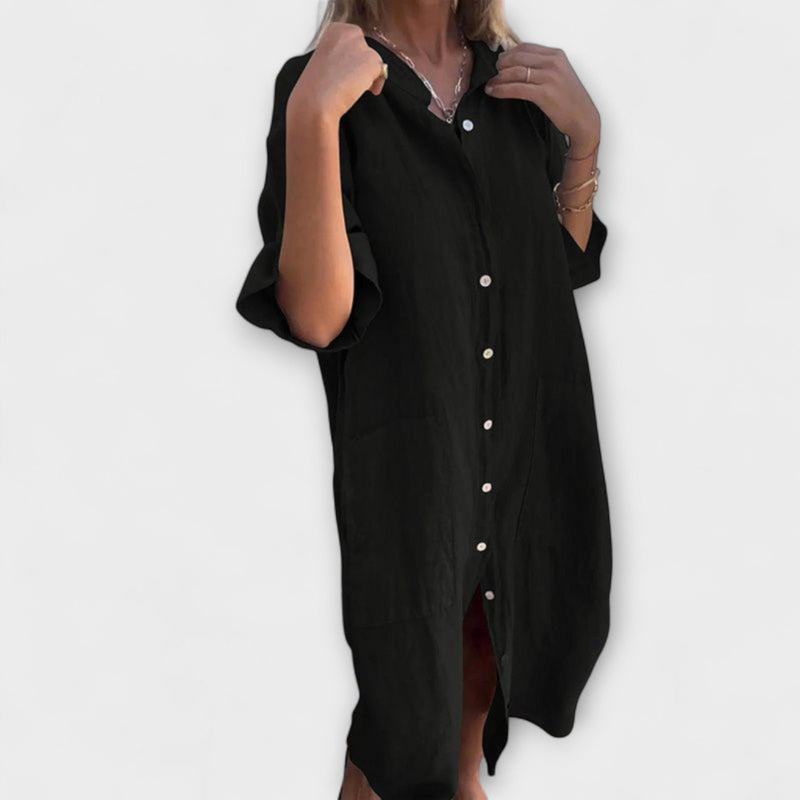 Melanie - Abito midi casual ispirato a Ibiza