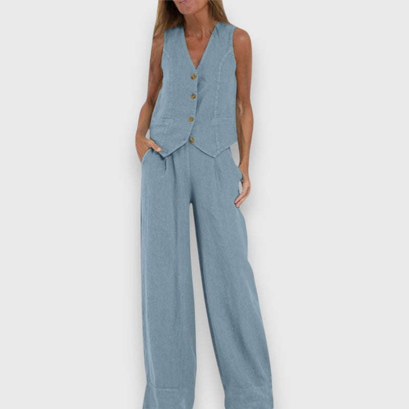 Completo due pezzi per la leggerezza estiva