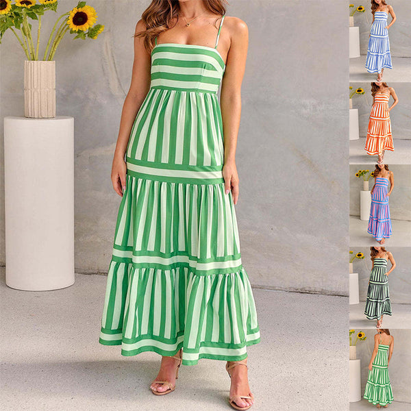 Abito lungo Coastal Vibes – Comfort e colore in uno