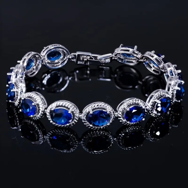 Bracciale Azrielle Kynthara | Oro Bianco