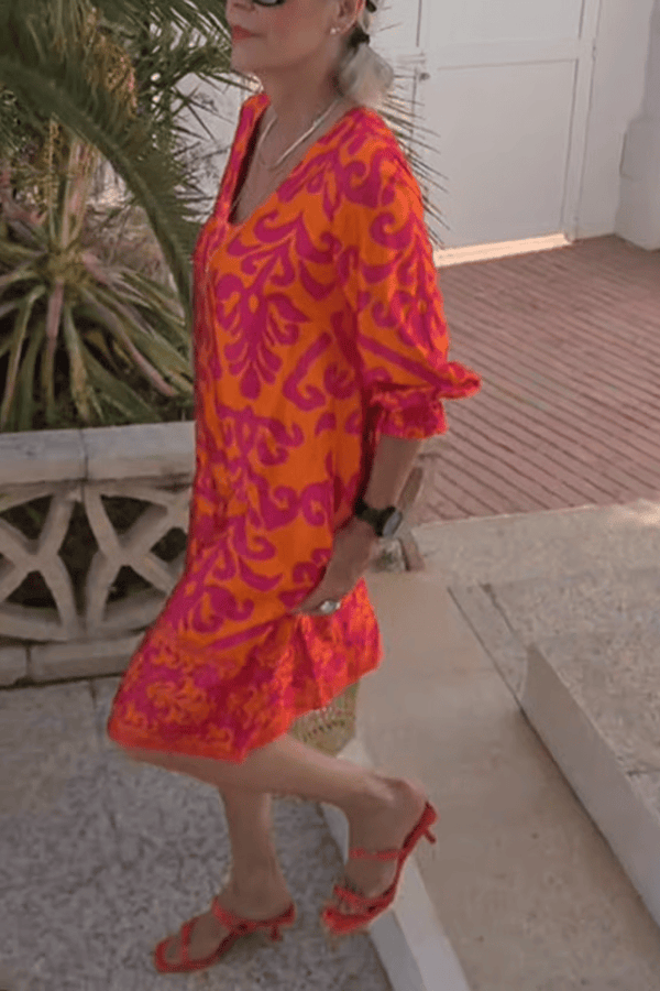 Luna - Vestito floreale elegante