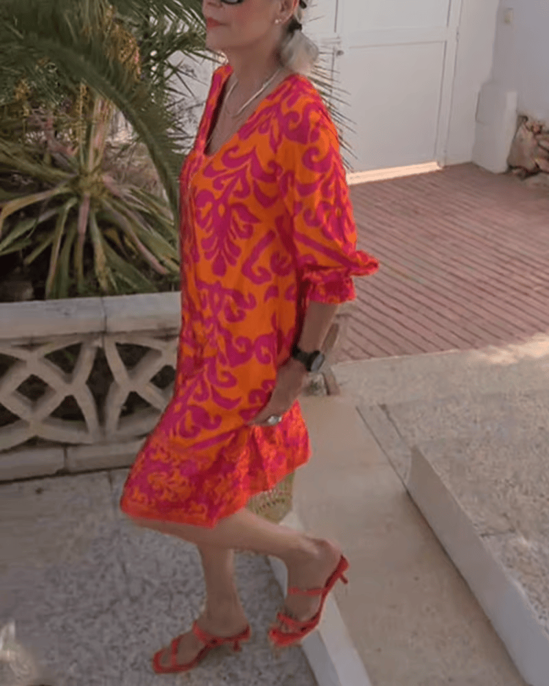 Luna - Vestito floreale elegante