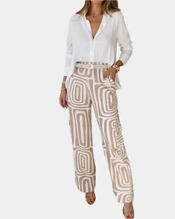 Set comodo ed elegante con cintura regalo