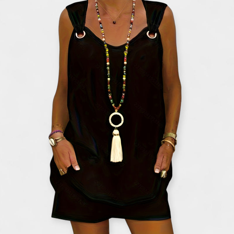 Completo camicetta senza maniche e pantaloncini