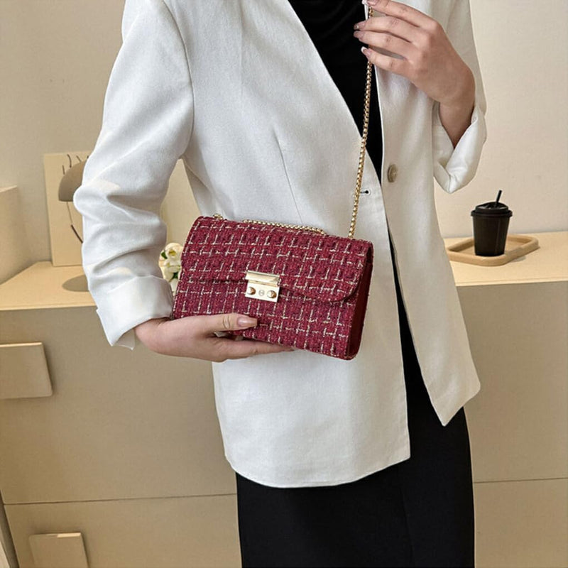 Addison™ - Borsa a quadri di lusso