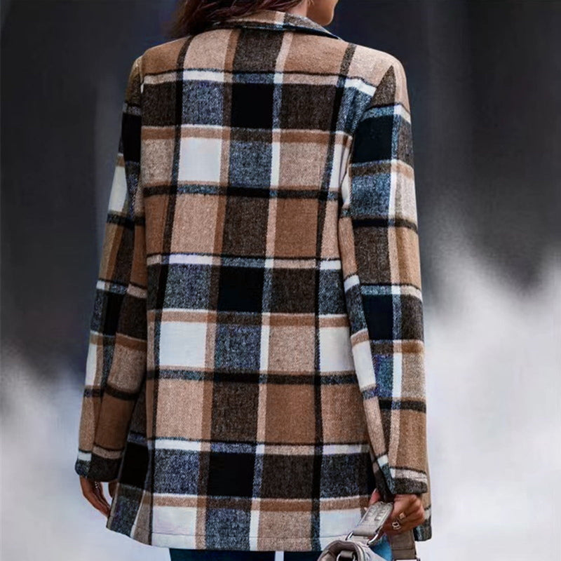 Avery™ - Blazer scozzese vintage