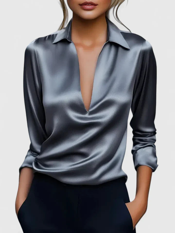 Calvina | Blusa sofisticata