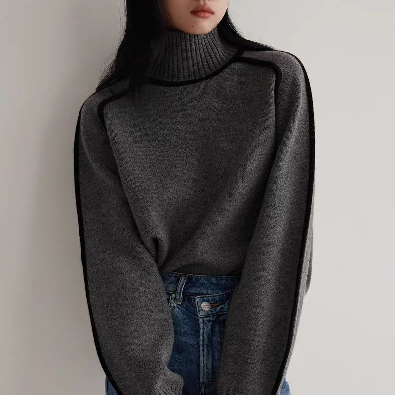 Claire - Maglione dolcevita chic 