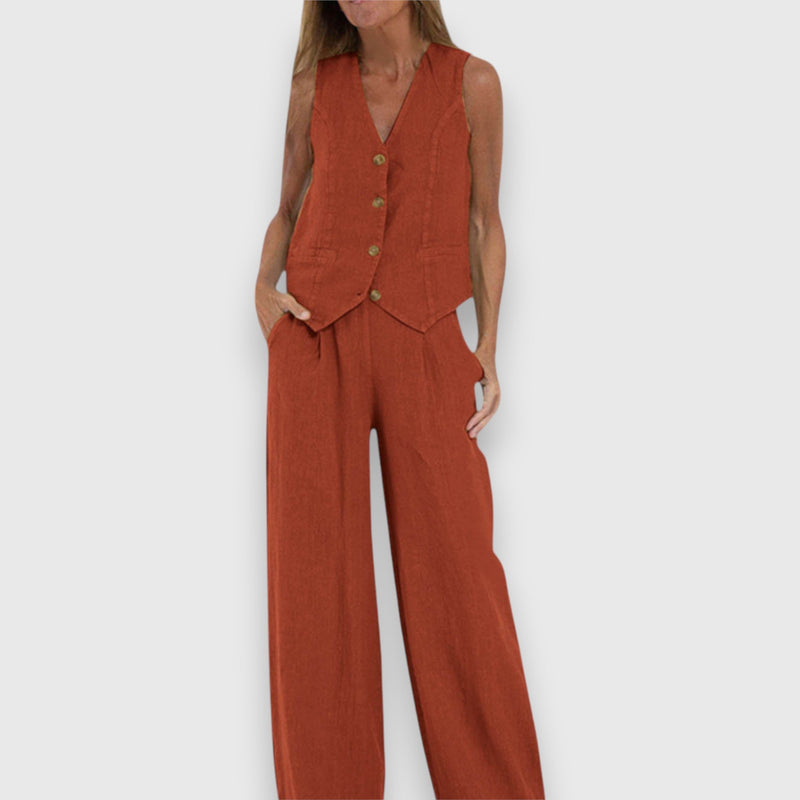 Completo due pezzi per la leggerezza estiva