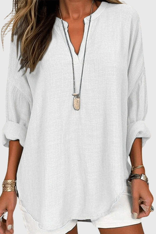 Lenara™ | Camicia da spiaggia elegante e fluida