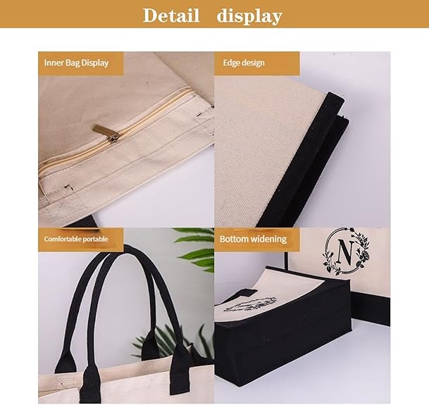 Harper™ - Borsa tote personalizzata con lettera