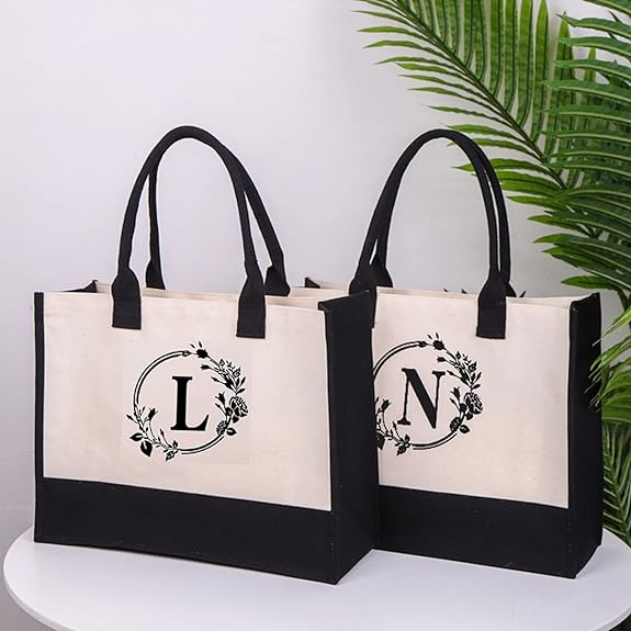 Harper™ - Borsa tote personalizzata con lettera