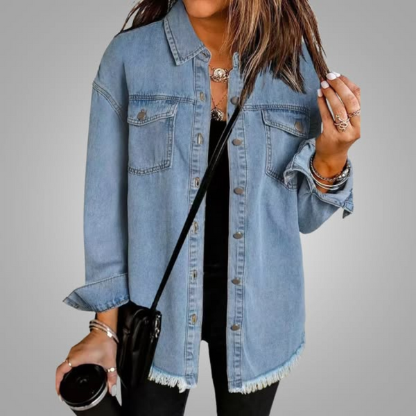 Roxanne | Giacca di jeans casual ed elegante