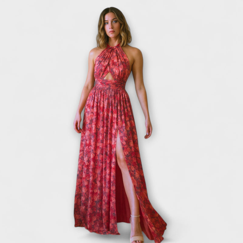 Vera - Abito elegante con motivo floreale