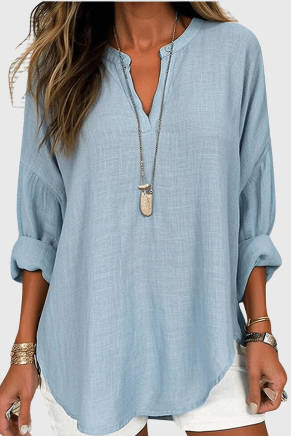 Lenara™ | Camicia da spiaggia elegante e fluida