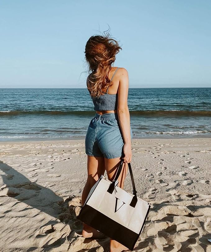 Harper™ - Borsa tote personalizzata con lettera