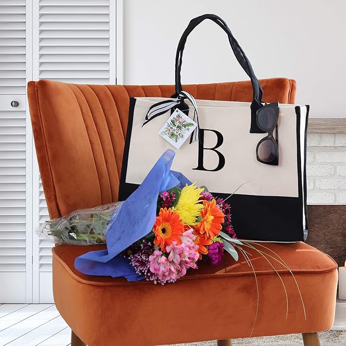 Harper™ - Borsa tote personalizzata con lettera