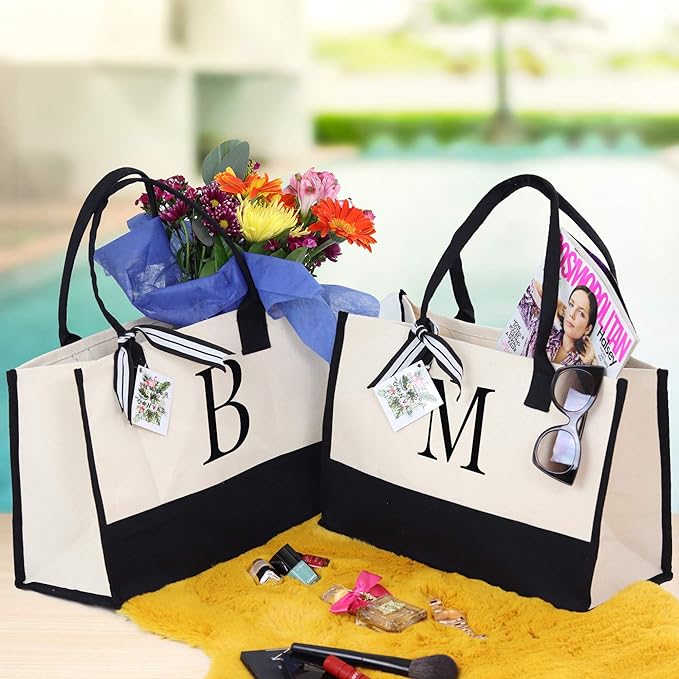 Harper™ - Borsa tote personalizzata con lettera