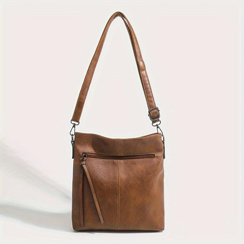 Addison™ Simple Elegance | Borsa a tracolla quadrata retrò