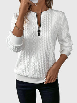 Nora™ | Maglione con cerniera