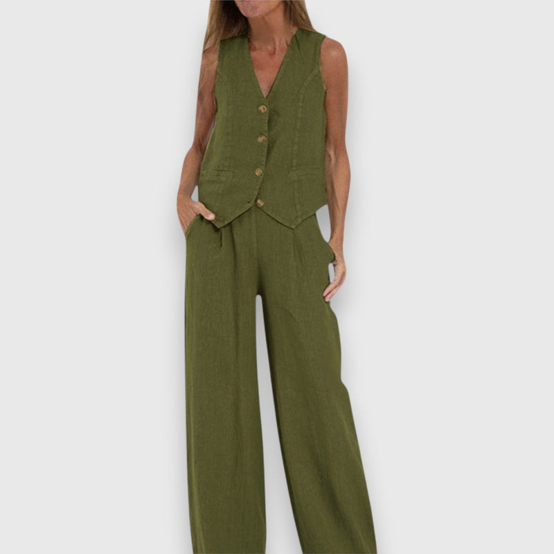 Completo due pezzi per la leggerezza estiva