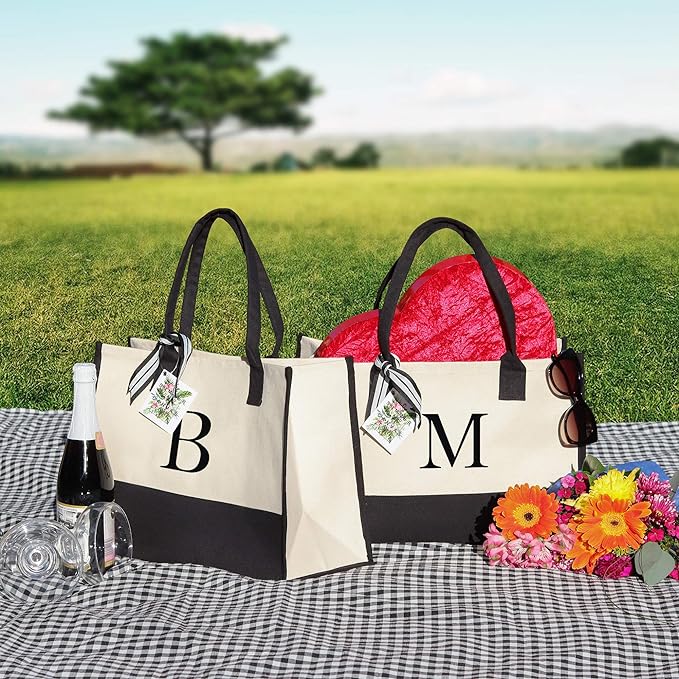 Harper™ - Borsa tote personalizzata con lettera