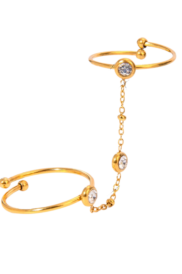 Anello a catena Gold Nova