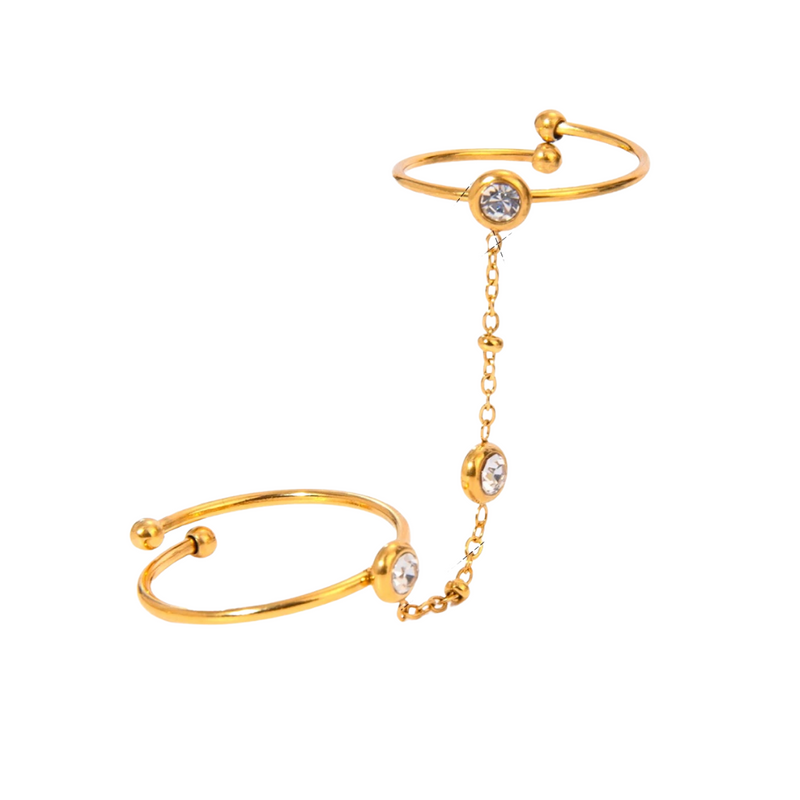Anello a catena Gold Nova