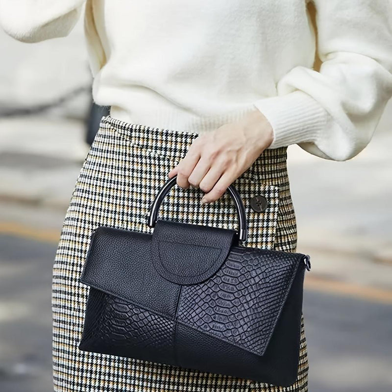 Grace™ Classic | Borsa di lusso con stampa coccodrillo