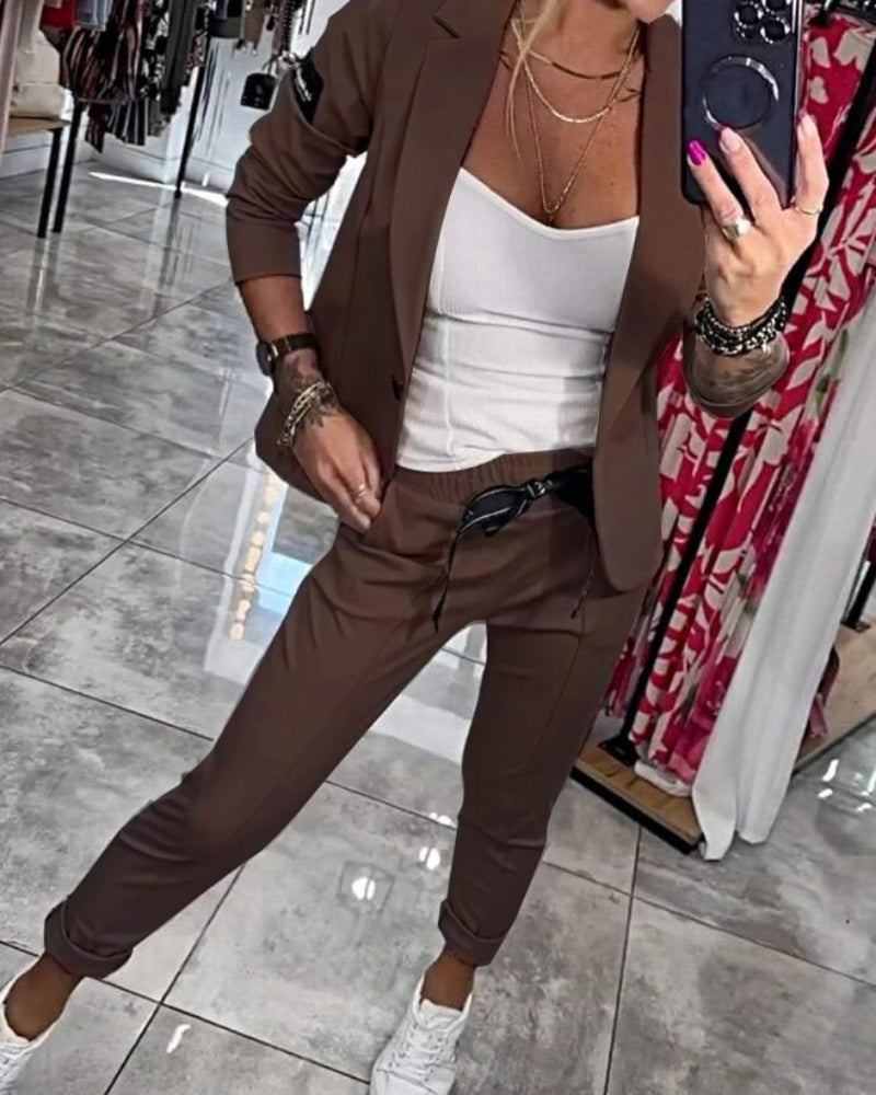 Malou | Completo elegante con blazer e jogger