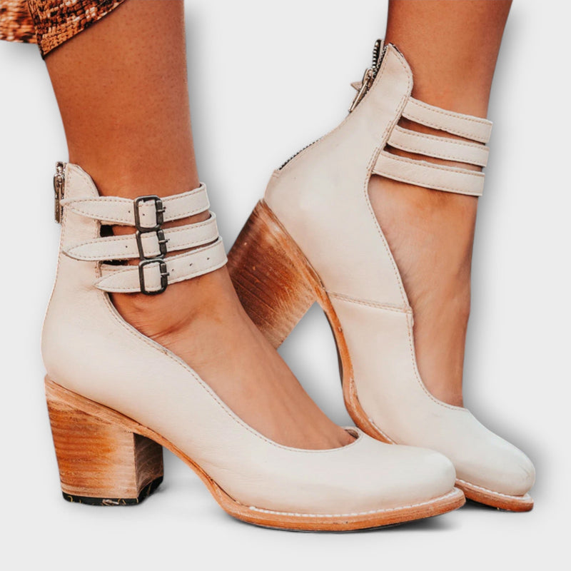Marisa - Scarpe da donna con tripla fibbia