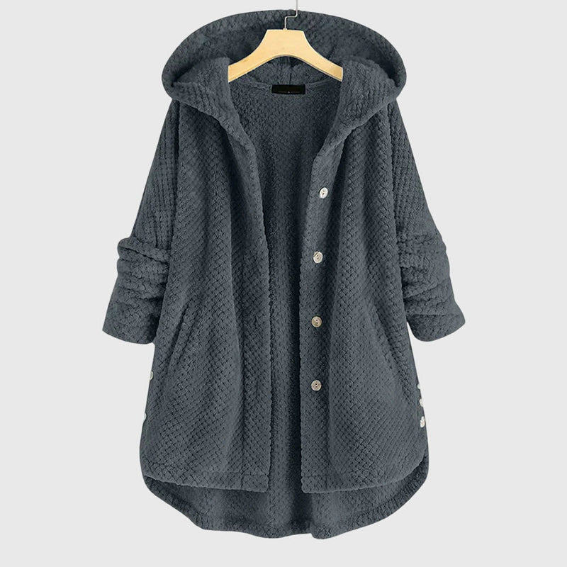 Franca™ - Giacca in pile con cappuccio