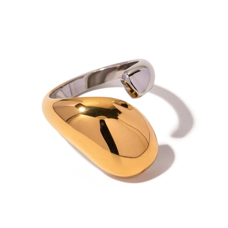 Anello Misto Metallo Dora