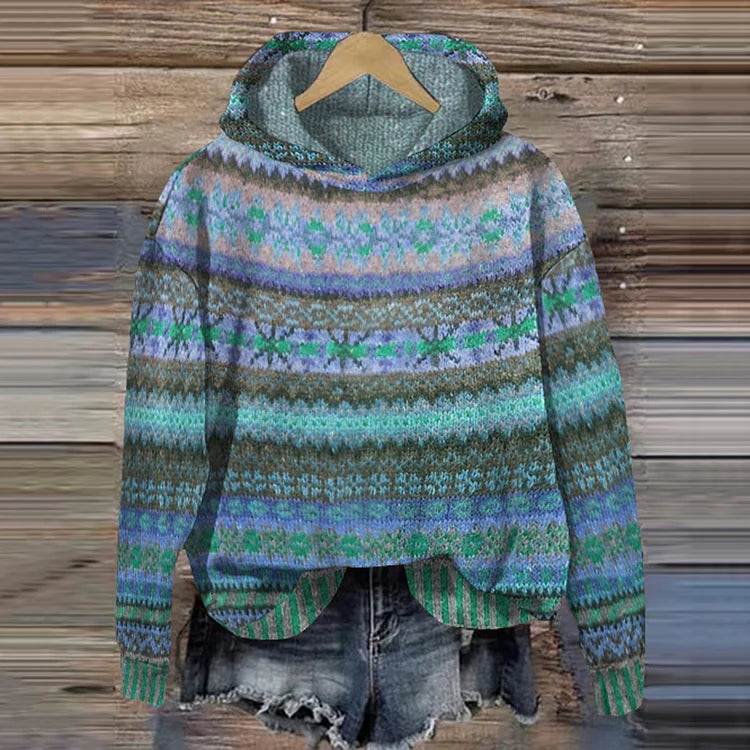 Lina™ - Maglione Etnico Accogliente