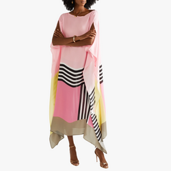 Rilinda | Elegante caftano con stampa geometrica