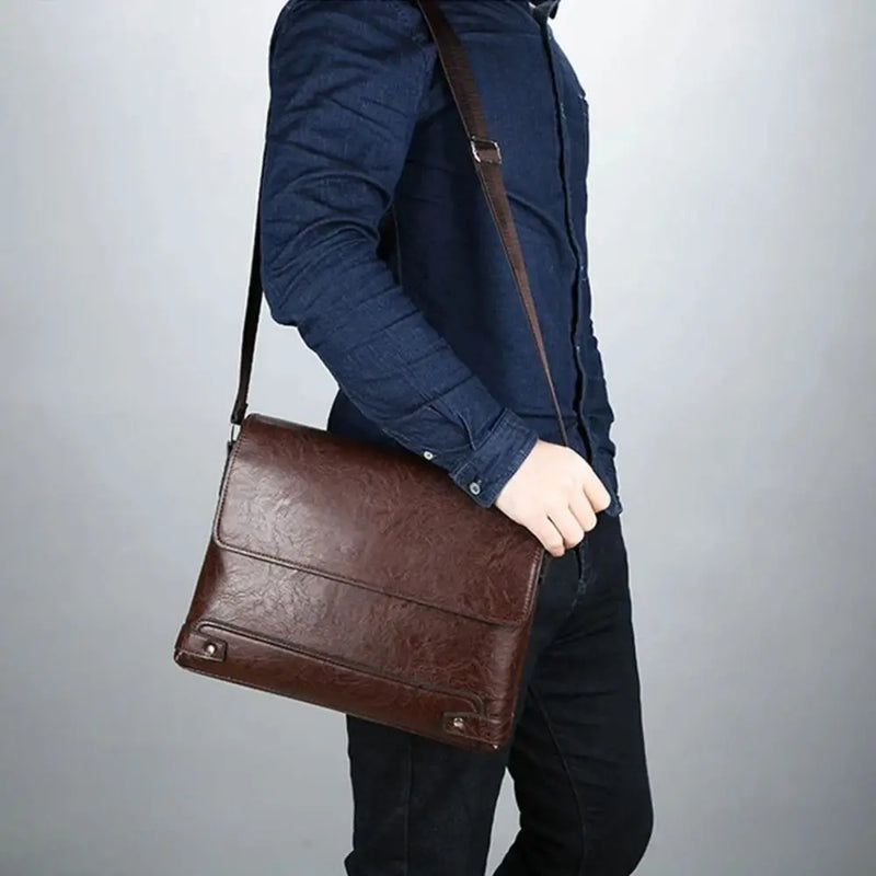 Jackson™ - Borsa a tracolla in pelle tutto in uno 
