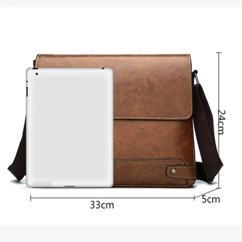 Jackson™ - Borsa a tracolla in pelle tutto in uno 
