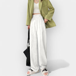 Pantaloni a gamba larga in stile coreano