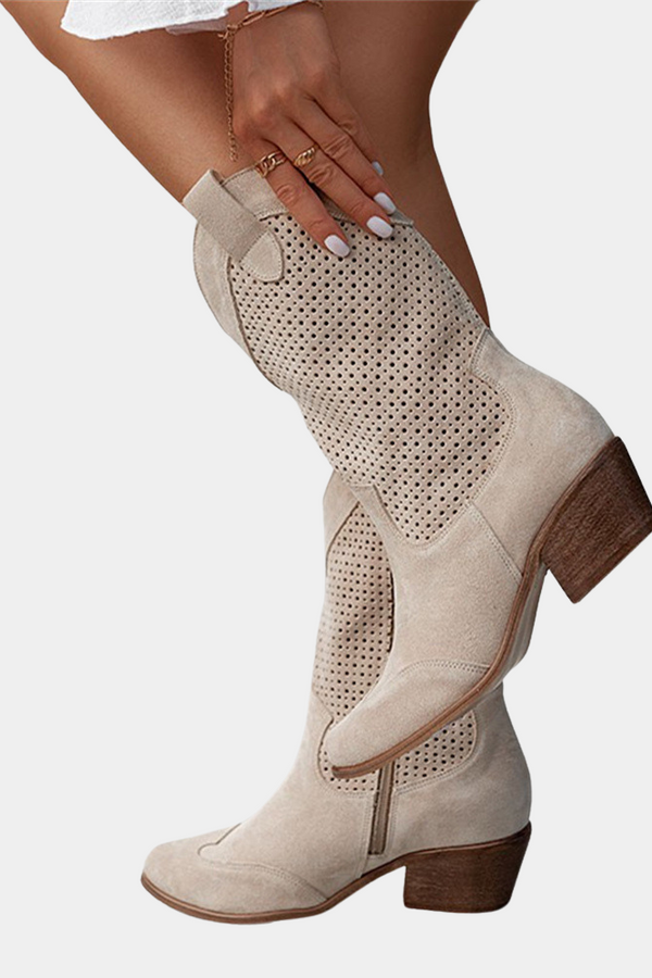 Alba | Stivali ortopedici in stile cowboy