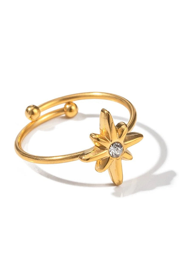 Anello Stella Cadente Regolabile