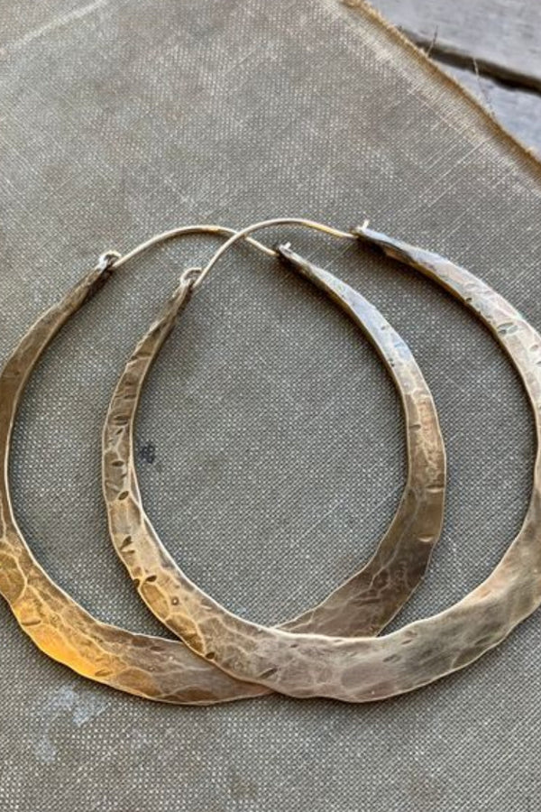 Orecchini a cerchio antichi | Oro