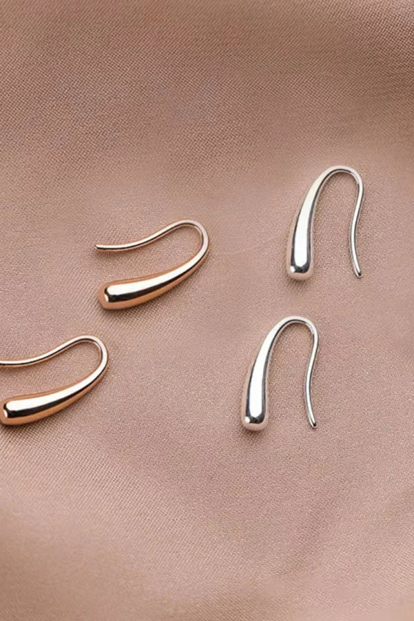 Orecchini Antichi a Goccia in Oro e Argento | Oro