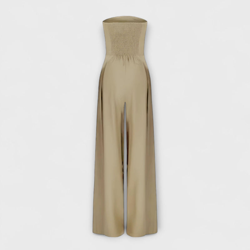 Amelie | Elegante tuta a gamba larga senza spalline
