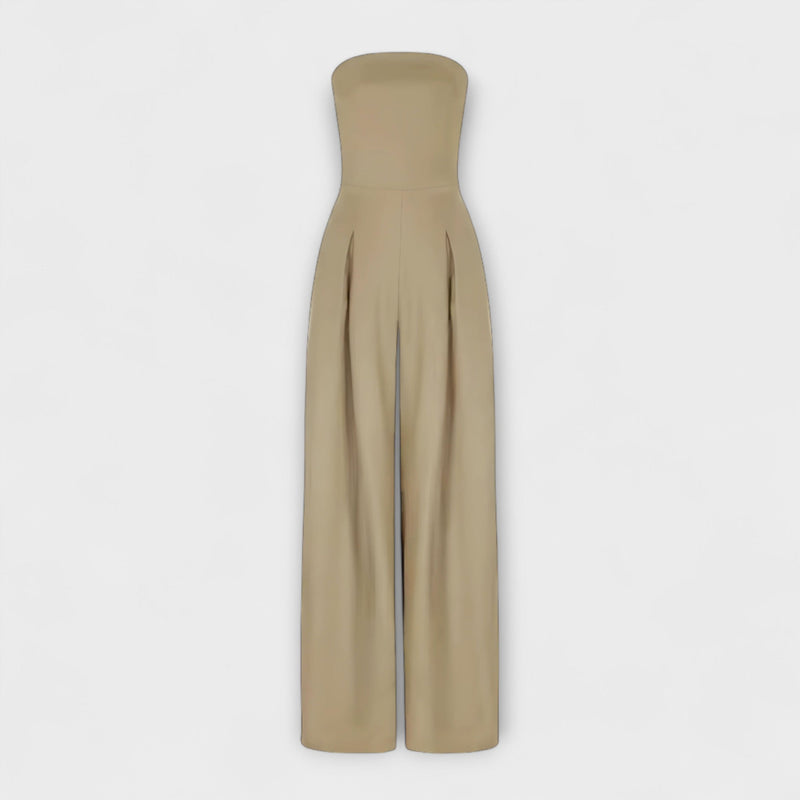 Amelie | Elegante tuta a gamba larga senza spalline